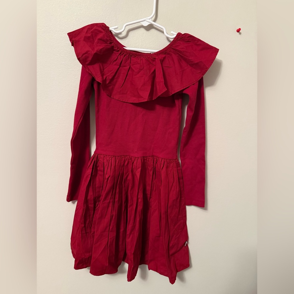 Molo Red Kids Dress